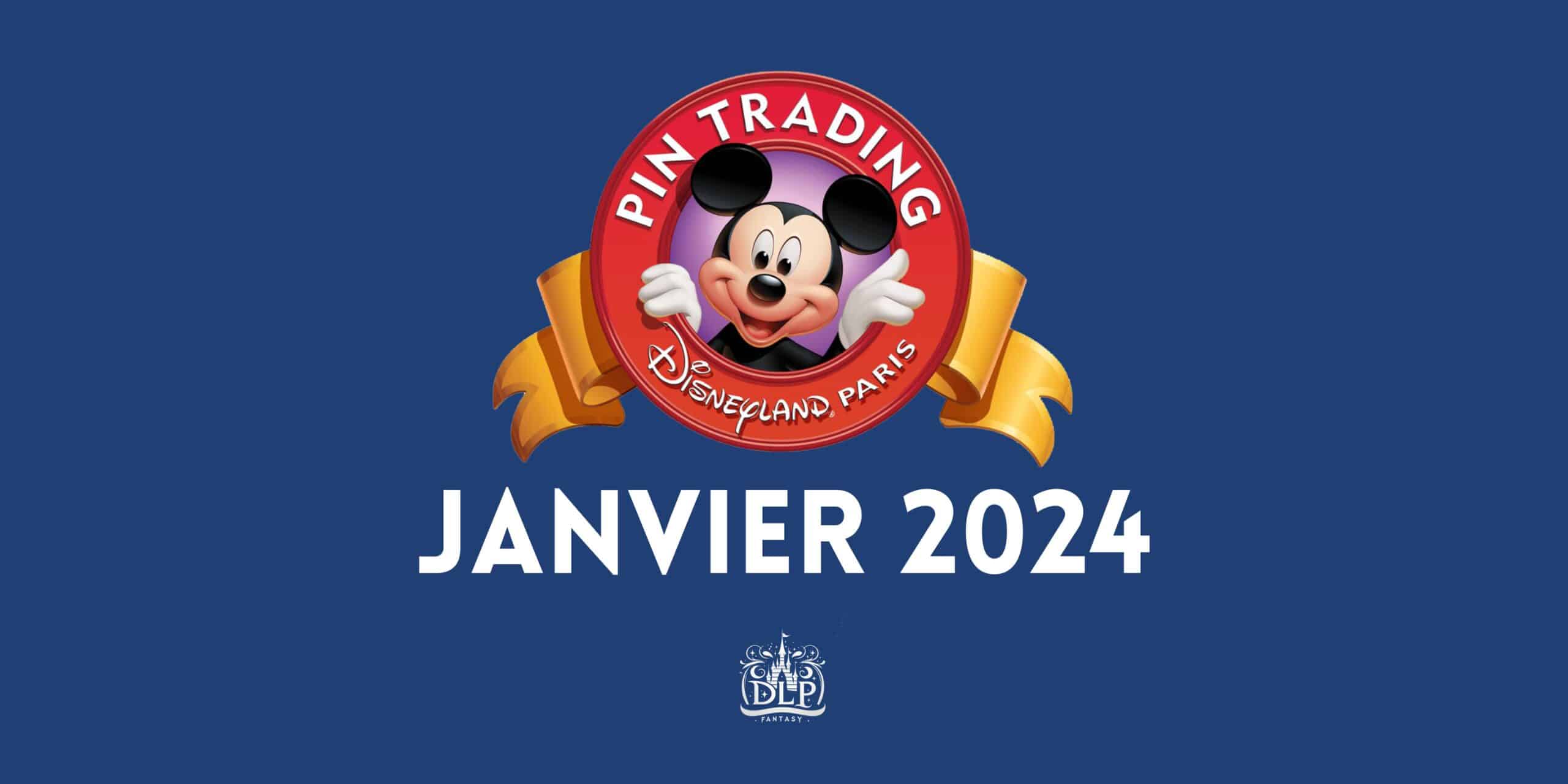 Sortie pins janvier 2024 Disneyland Paris — liste édition limitée via Lineberty